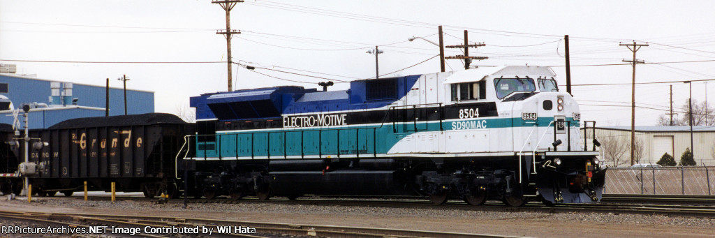 EMD SD90MAC-H 8504